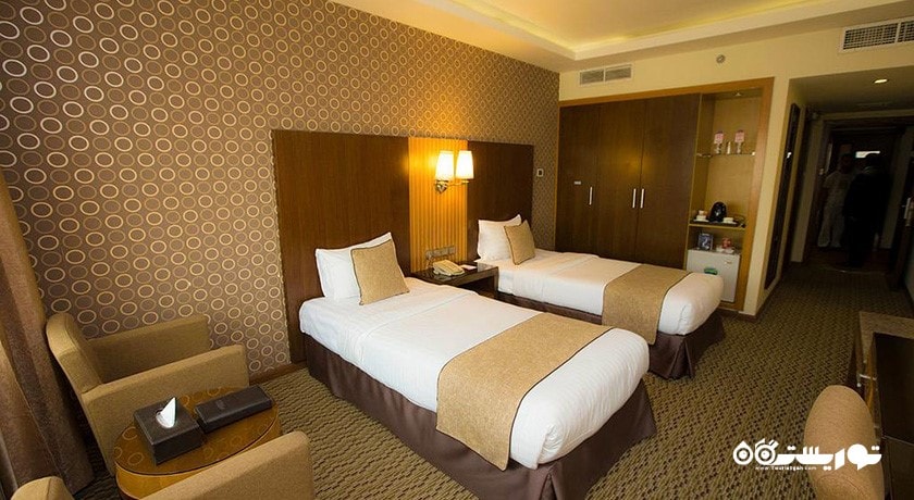 تخت های توئین اتاق دلوکس