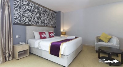 نمای تخت بزرگ اتاق دلوکس