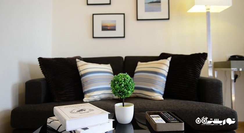 محوطه نشیمن سوئیت هتل