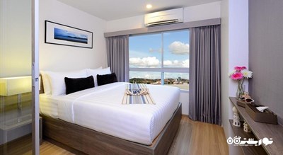 نمای تخت بزرگ سوئیت هتل