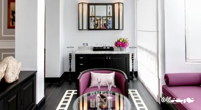 محوطه نشیمن سوئیت دلوکس