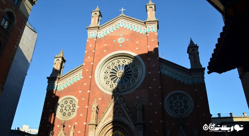  کلیسای سنت آنتونی پادوا شهر ترکیه کشور استانبول