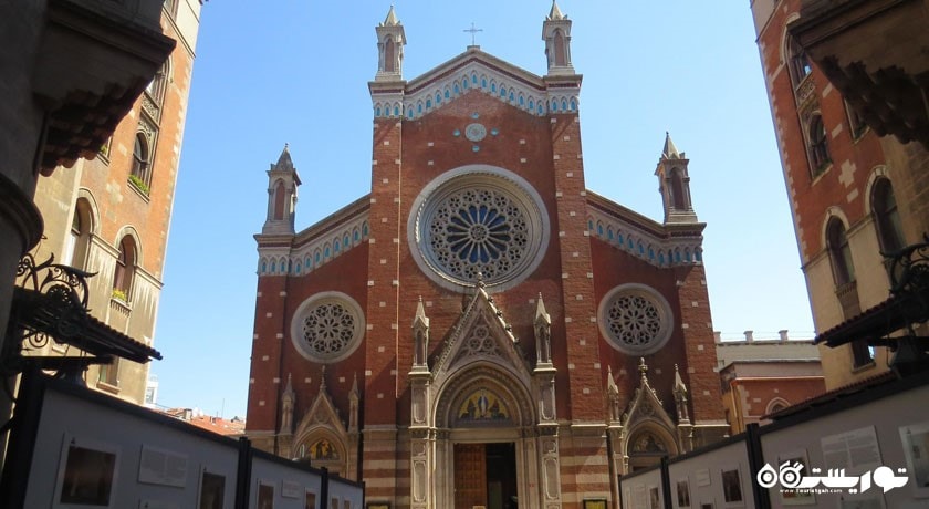  کلیسای سنت آنتونی پادوا شهر ترکیه کشور استانبول