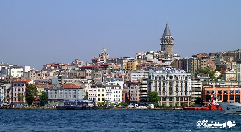  برج گالاتا شهر ترکیه کشور استانبول