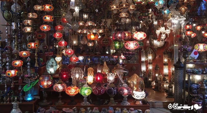 مرکز خرید بازار بزرگ شهر ترکیه کشور استانبول