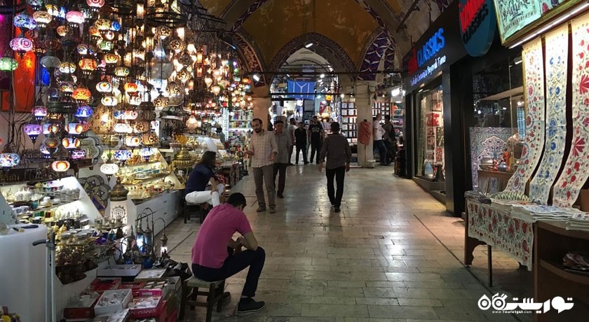 مرکز خرید بازار بزرگ شهر ترکیه کشور استانبول