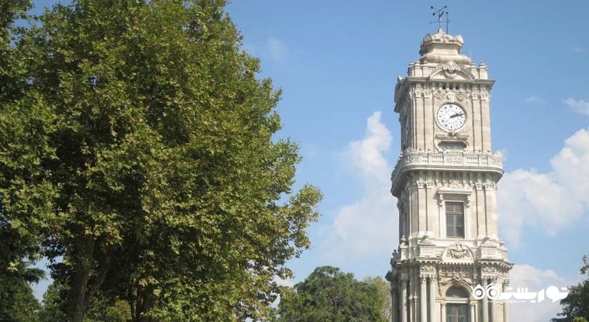  برج ساعت دلمه باغچه (دلمه باهچه) شهر ترکیه کشور استانبول
