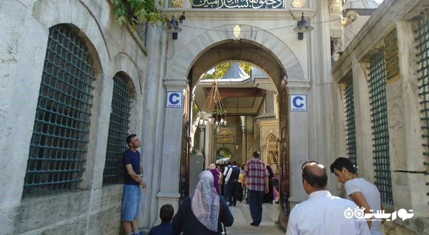  مسجد جامع ایوپ سلطان شهر ترکیه کشور استانبول