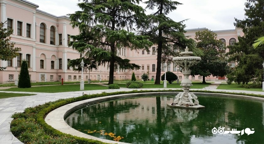  کاخ دلمه باغچه (دلمه باهچه) شهر ترکیه کشور استانبول