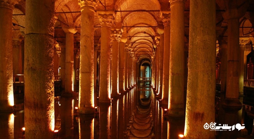  باسیلکا سیترین (کلیسای اب انبار) شهر ترکیه کشور استانبول