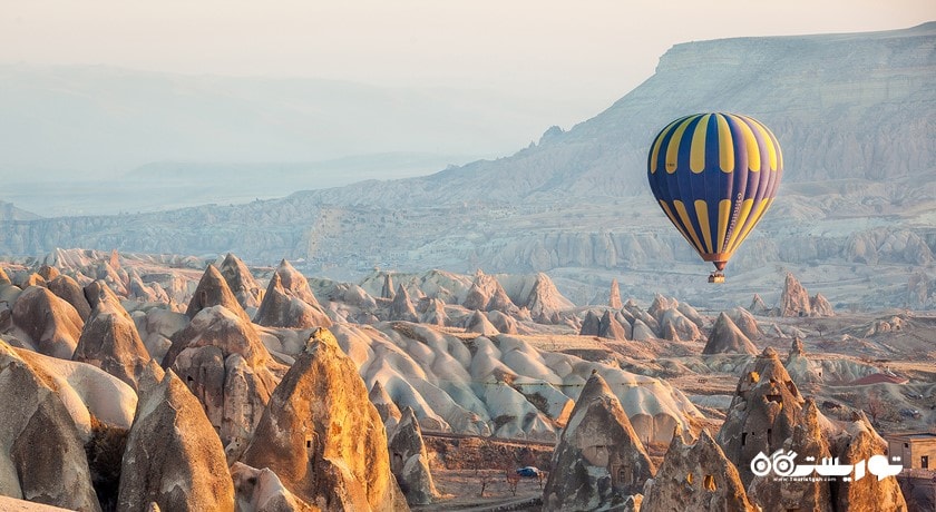 سرگرمی بالن سواری شهر ترکیه کشور استانبول