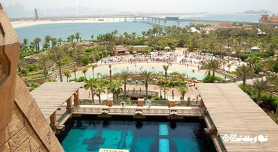 سرگرمی پارک آبی آکوآونچر شهر امارات متحده عربی کشور دبی