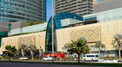 مرکز خرید برجمان شهر امارات متحده عربی کشور دبی