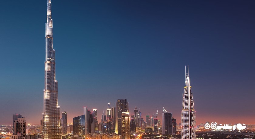  برج خلیفه شهر امارات متحده عربی کشور دبی