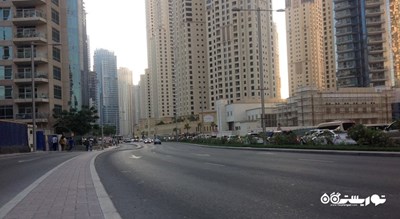 پیاده روی دبی مارینا -  شهر دبی