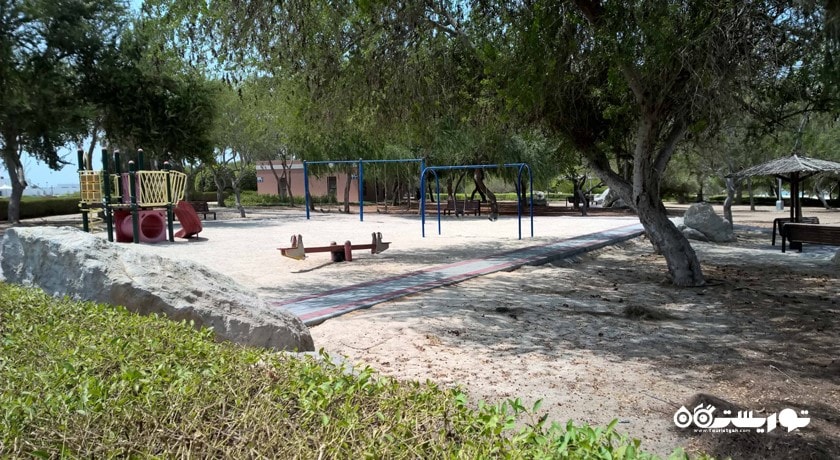 سرگرمی پارک ساحلی الممزر شهر امارات متحده عربی کشور دبی