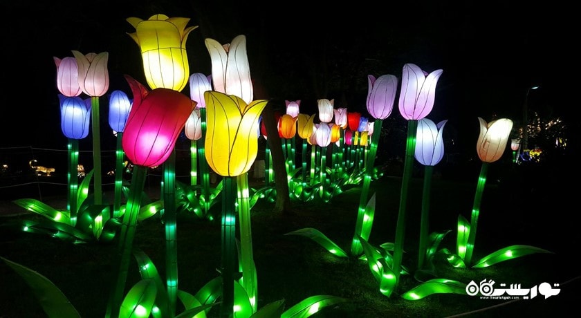  پارک زبیل شهر امارات متحده عربی کشور دبی