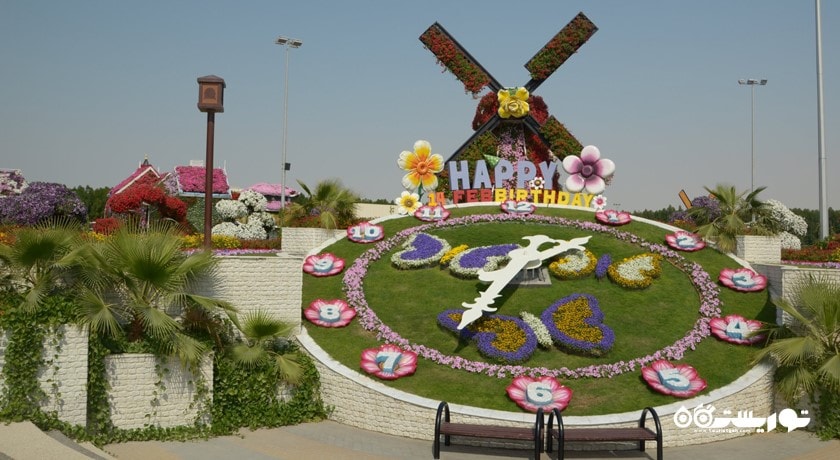  دبی میراکل گاردن شهر امارات متحده عربی کشور دبی