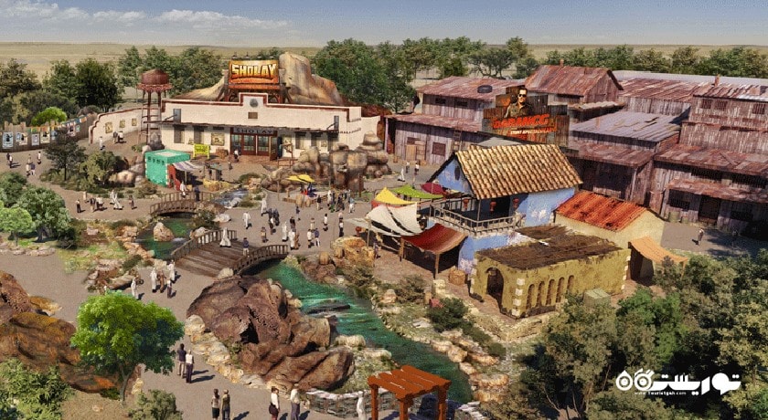 سرگرمی پارک موضوعی بالیوود شهر امارات متحده عربی کشور دبی