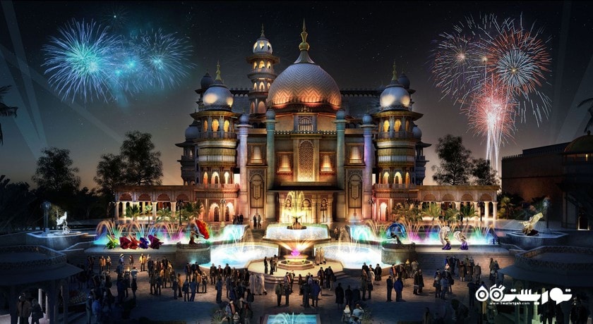 سرگرمی پارک موضوعی بالیوود شهر امارات متحده عربی کشور دبی