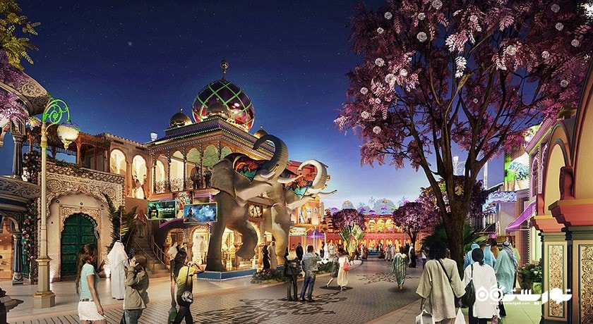 سرگرمی پارک موضوعی بالیوود شهر امارات متحده عربی کشور دبی