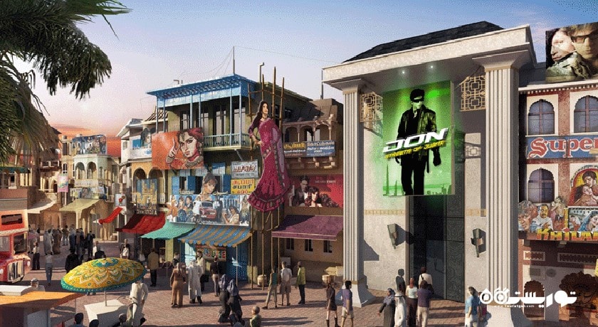 سرگرمی پارک موضوعی بالیوود شهر امارات متحده عربی کشور دبی