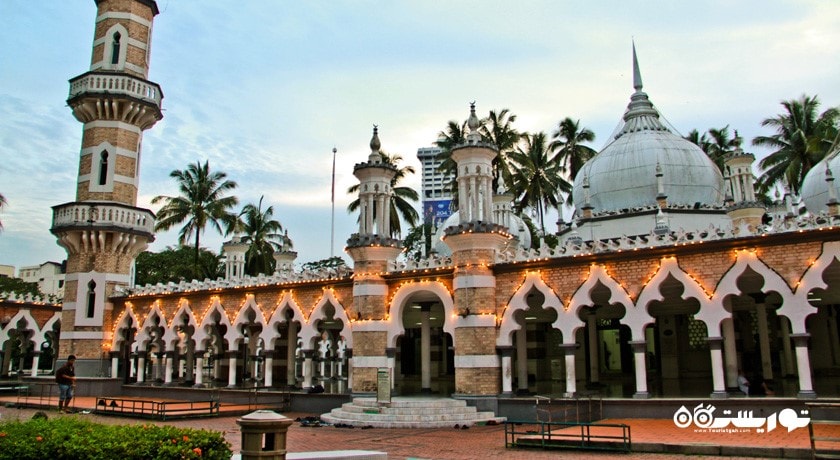  مسجد جامع (مسجد جامک) شهر مالزی کشور کوالالامپور