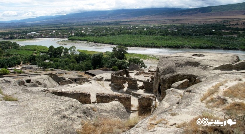  شهر گوری و اوپلیس تسیخه  شهر گرجستان کشور تفلیس