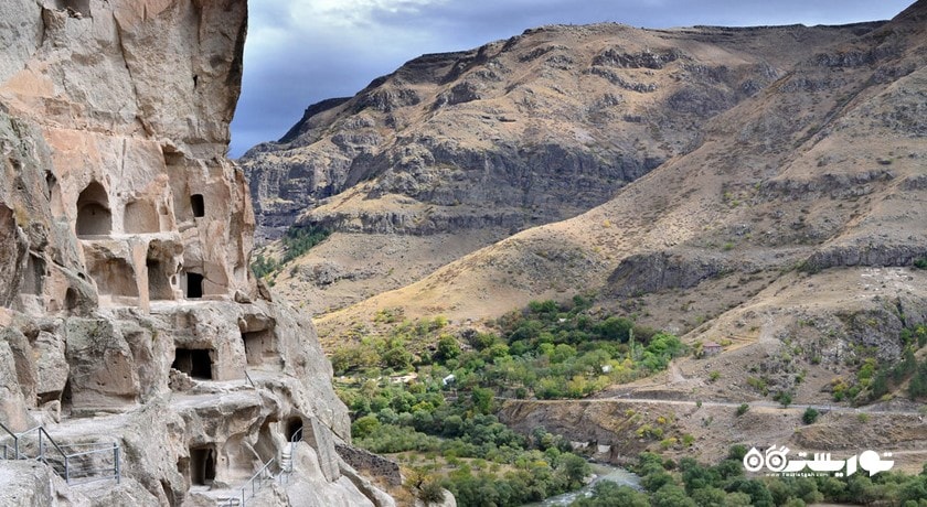  شهر غاری واردزیا شهر گرجستان کشور تفلیس