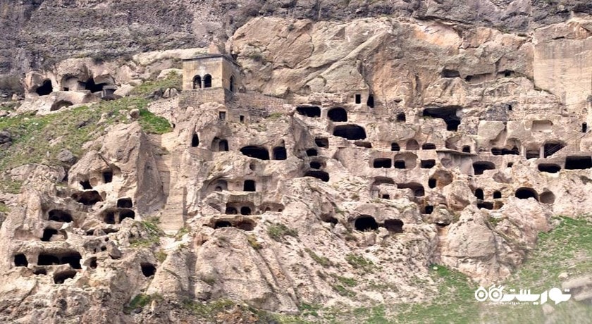  شهر غاری واردزیا شهر گرجستان کشور تفلیس