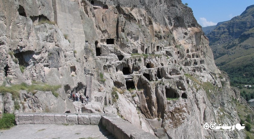  شهر غاری واردزیا شهر گرجستان کشور تفلیس