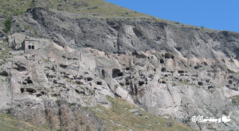  شهر غاری واردزیا شهر گرجستان کشور تفلیس