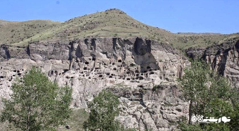  شهر غاری واردزیا شهر گرجستان کشور تفلیس