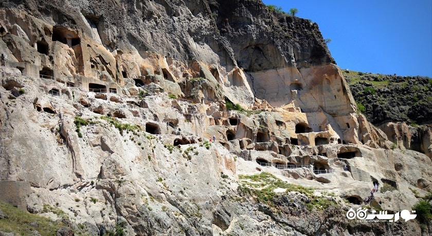  شهر غاری واردزیا شهر گرجستان کشور تفلیس