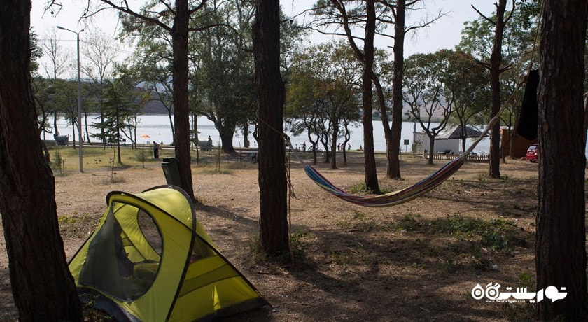 سرگرمی دریاچه لیسی، تفلیس شهر گرجستان کشور تفلیس