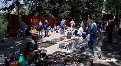 مرکز خرید بازار درای بریج (فلی مارکت) شهر گرجستان کشور تفلیس