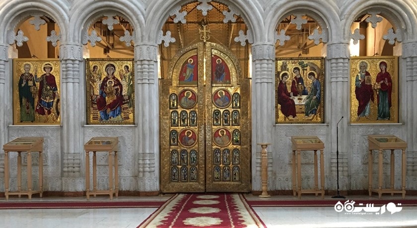  کلیسای جامع تثلیث تفلیس شهر گرجستان کشور تفلیس