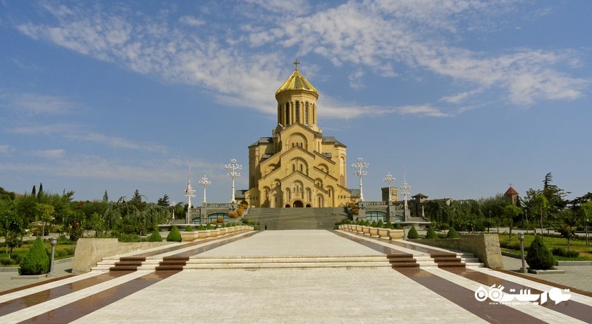  کلیسای جامع تثلیث تفلیس شهر گرجستان کشور تفلیس