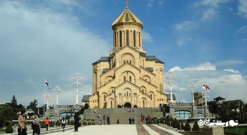  کلیسای جامع تثلیث تفلیس شهر گرجستان کشور تفلیس