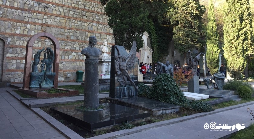  معبد متاتسمیندا شهر گرجستان کشور تفلیس