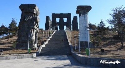 معبد متاتسمیندا شهر گرجستان کشور تفلیس