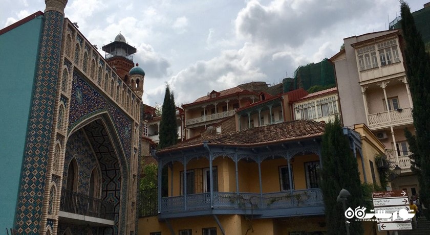  شهر قدیمی تفلیس شهر گرجستان کشور تفلیس