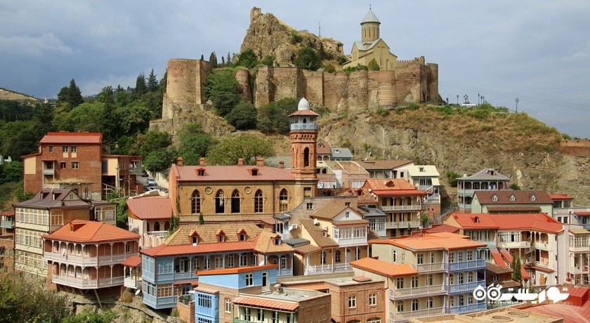  قلعه ناریکالا شهر گرجستان کشور تفلیس