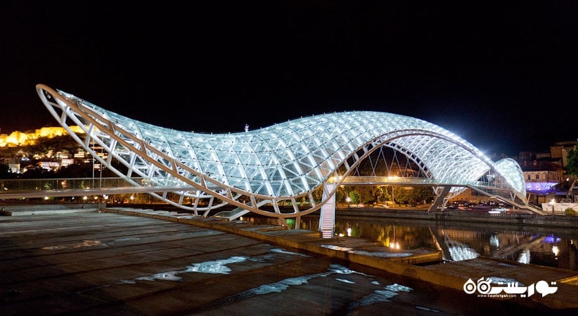  پل صلح (تفلیس) شهر گرجستان کشور تفلیس