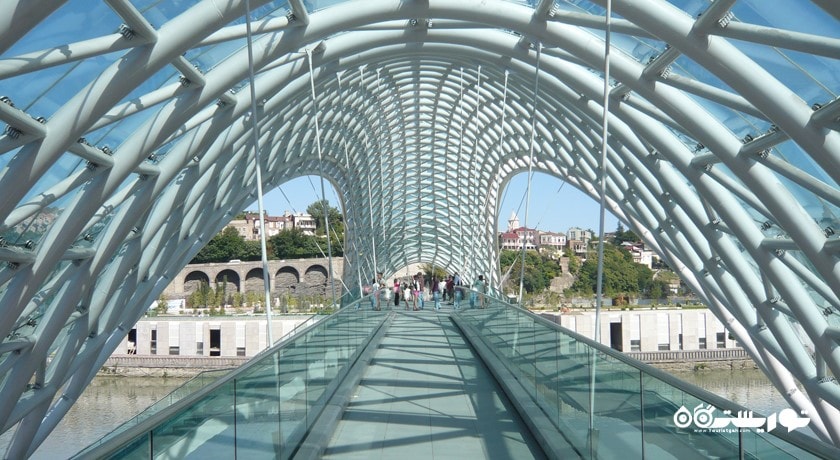  پل صلح (تفلیس) شهر گرجستان کشور تفلیس