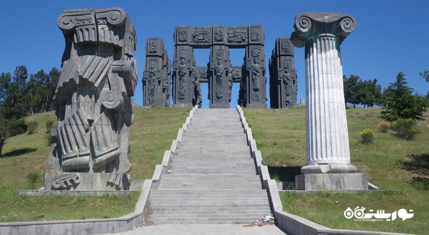  یادبود تاریخ گرجستان شهر گرجستان کشور تفلیس