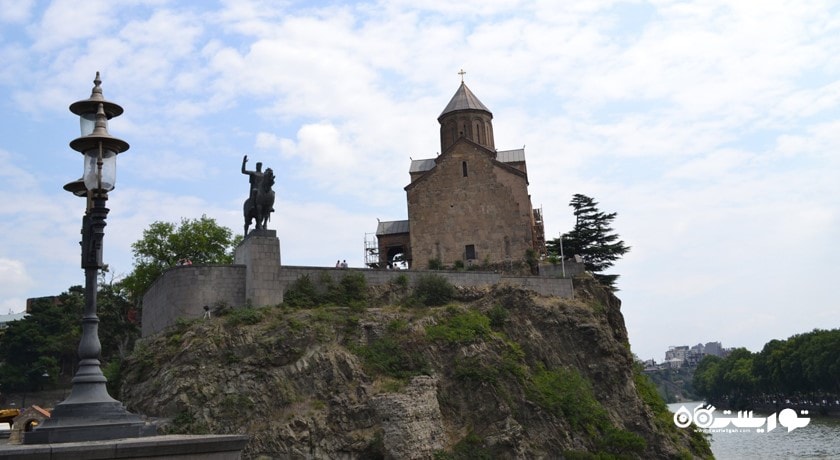  بنای یادبود پادشاه واختانگ گرگاسالی شهر گرجستان کشور تفلیس