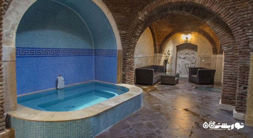 سرگرمی حمام های گوگردی شهر گرجستان کشور تفلیس