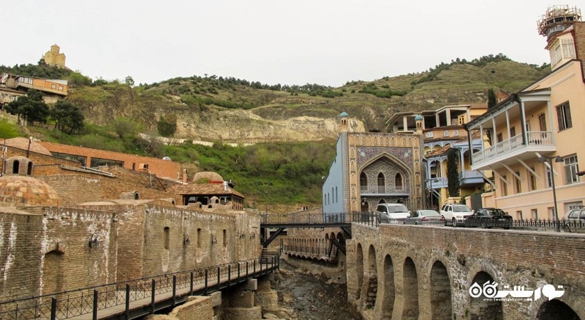 سرگرمی پیاده روی تفلیس شهر گرجستان کشور تفلیس