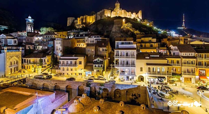 سرگرمی پیاده روی تفلیس شهر گرجستان کشور تفلیس